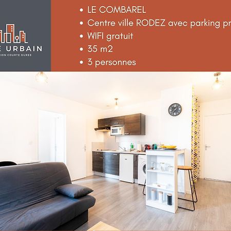 Le Combarel Apartman Rodez Kültér fotó